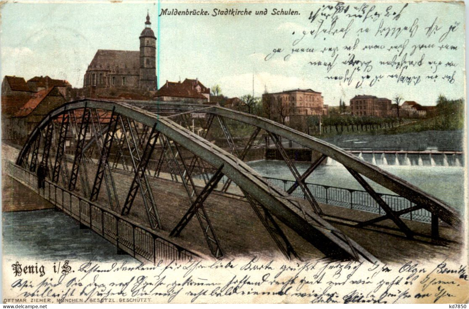 Penig In Sachsen - Muldenbrücke - Penig