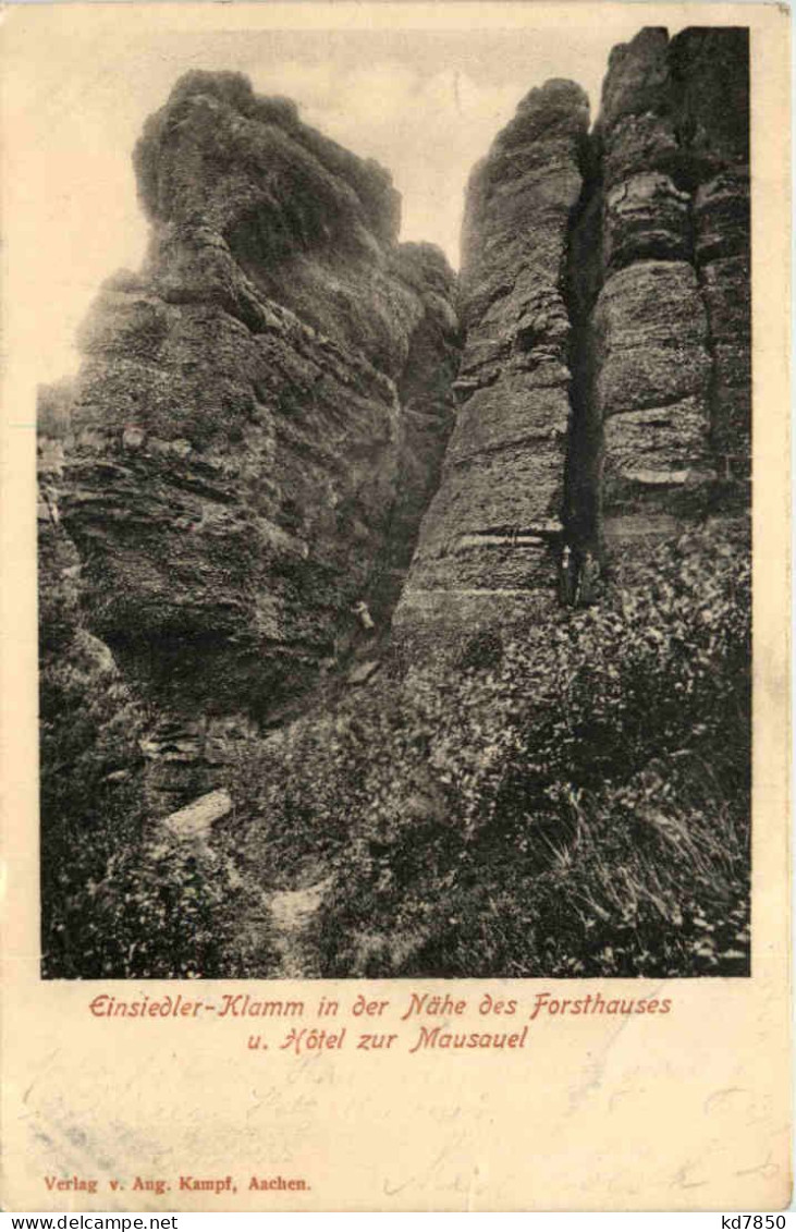 Einsiedler-Klamm In Der Nähe Des Forsthauses Zur Mausauel - Düren