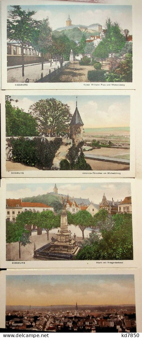 Andenken An Siegburg - Kirche Und Kirchenschatz - Booklet Mit 10 AK - Siegburg