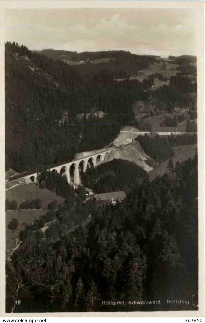 Höllental Schwarzwald, Höllsteig, - Höllental