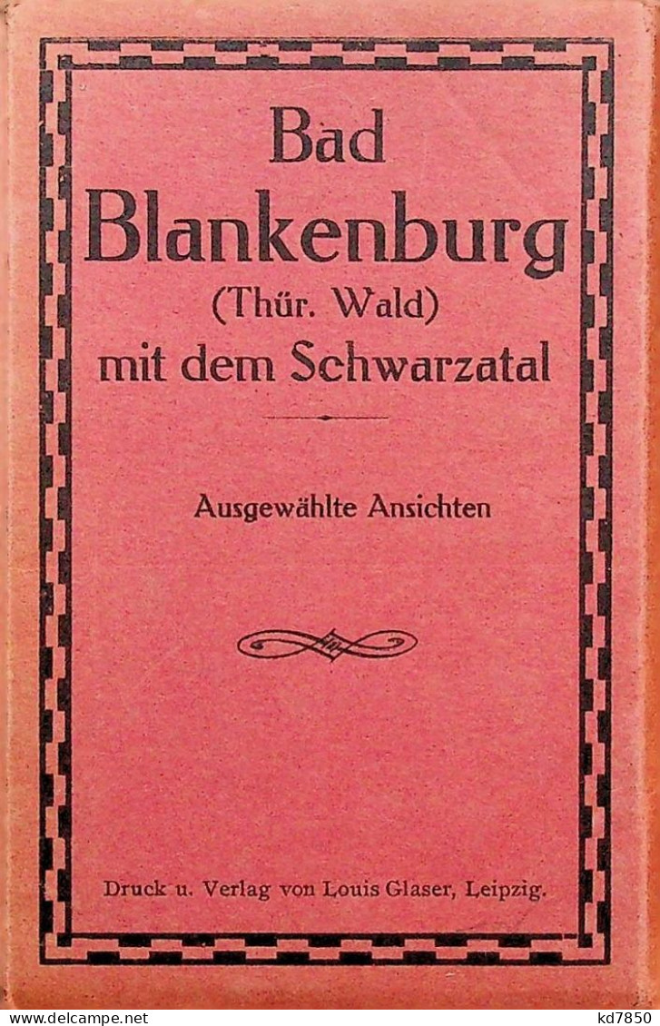 Bad Blankenburg - Booklet Mit 10 AK - Bad Blankenburg