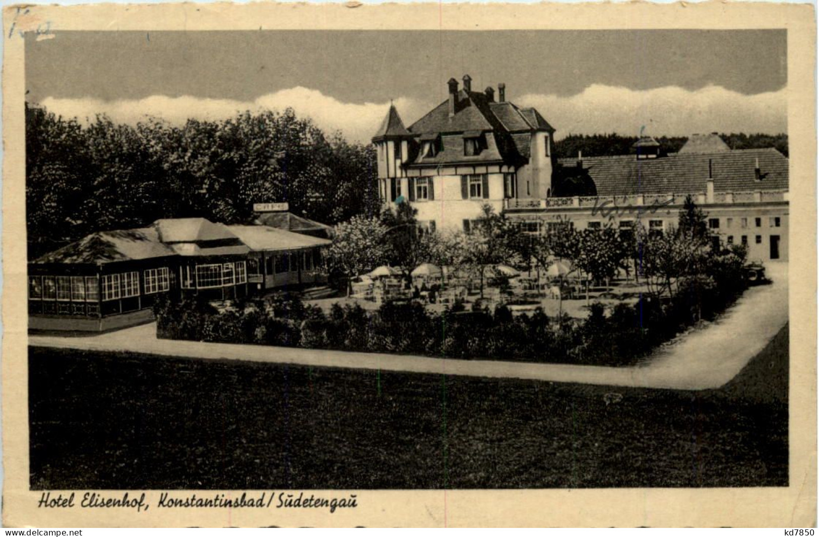 Konstantinsbad Sudetengau - Hotel Elisenhof - Sudeten