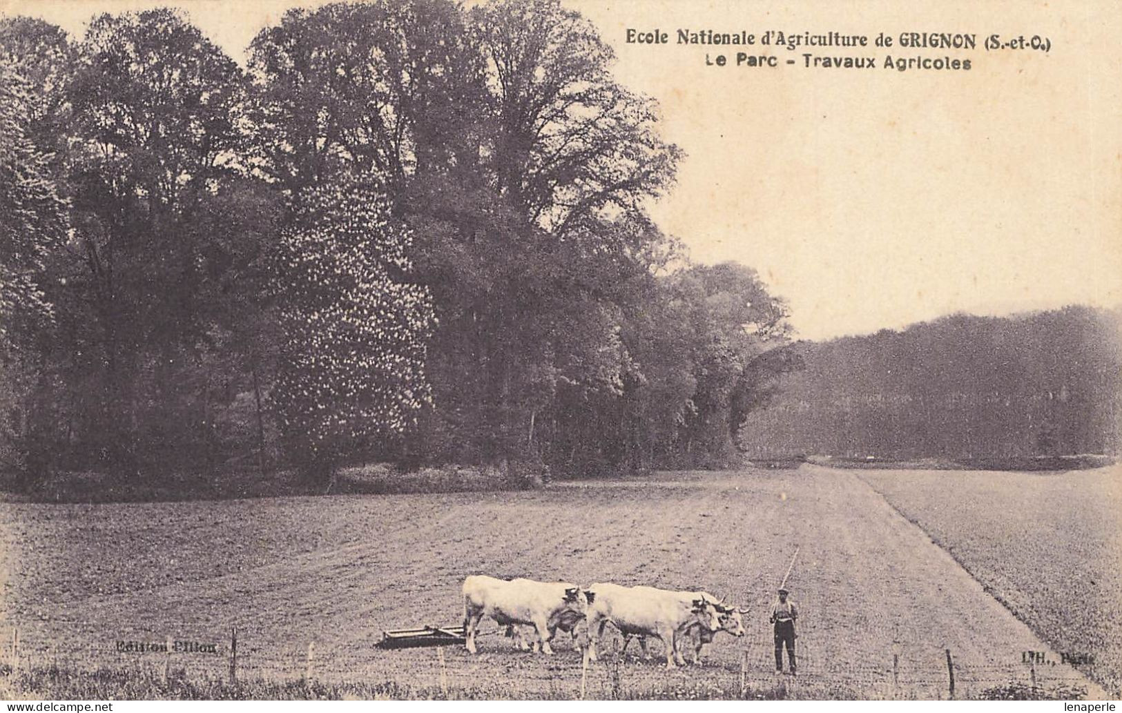 D6166 Grignon école D'agriculture Le Parc - Grignon