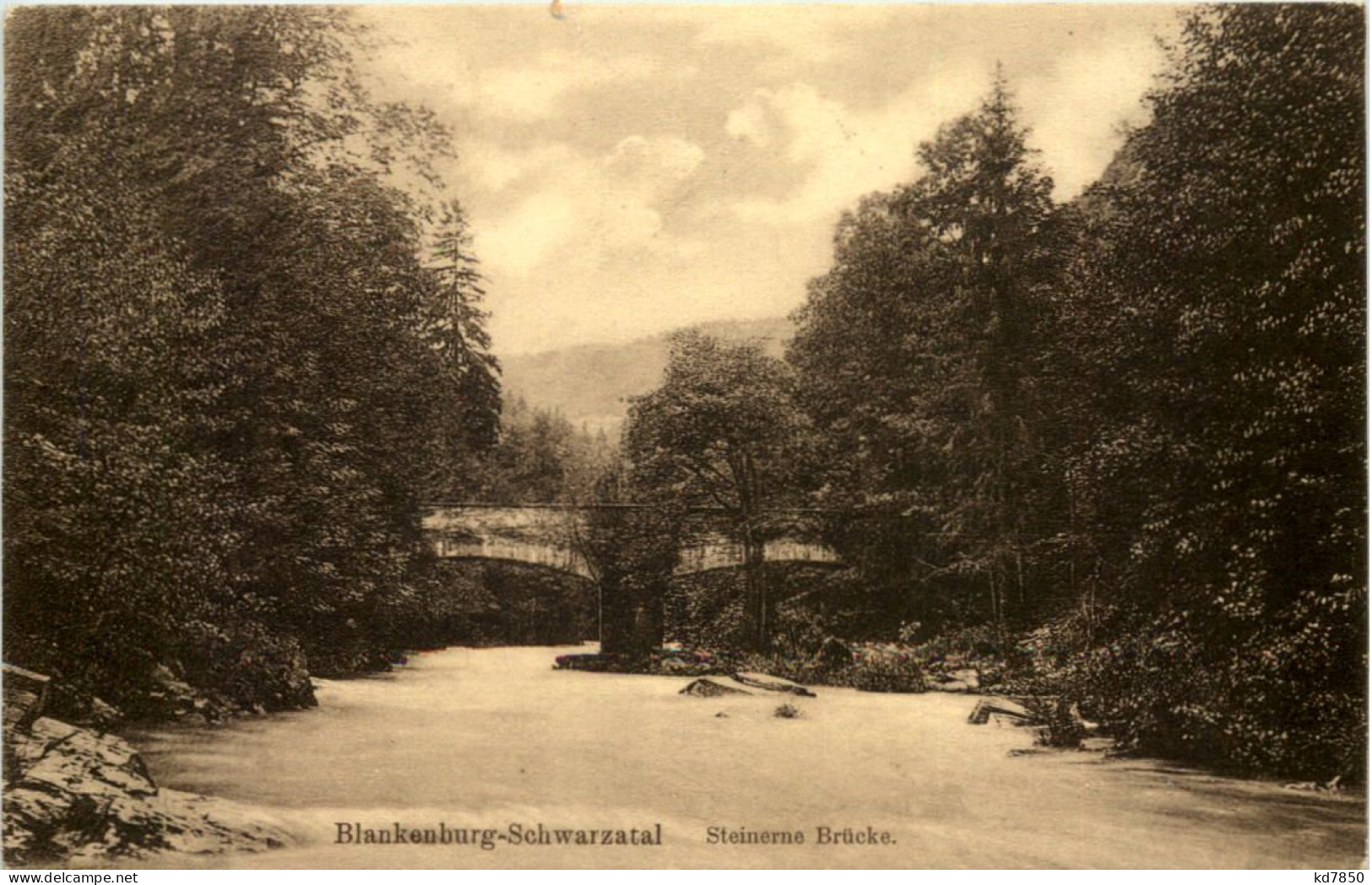 Bad Blankenburg, Steinerne Brücke - Bad Blankenburg