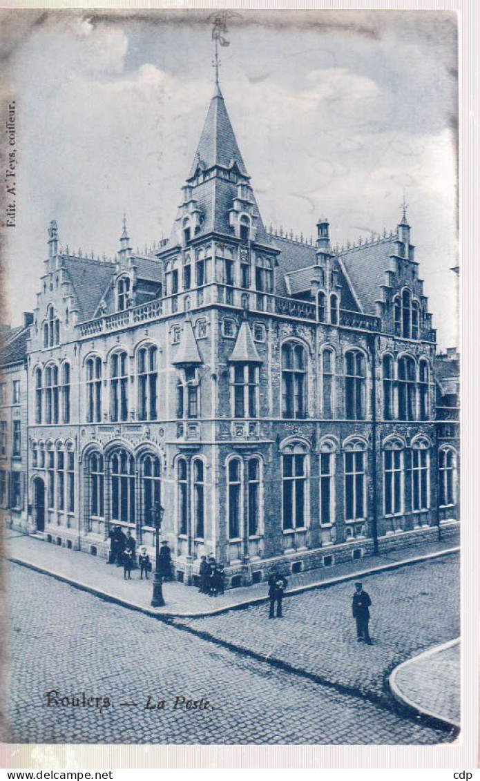 CPA ROULERS Poste  1908 - Roeselare