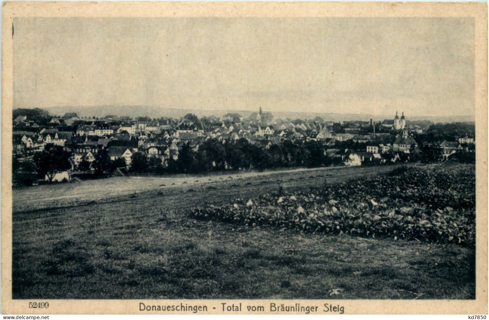 Donaueschingen, Total Vom Bräunlinger Steig - Donaueschingen