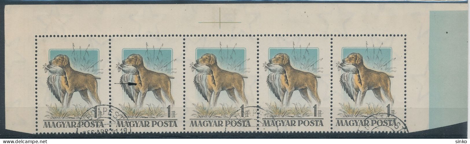 1956. Hungarian Dog Breeds (I.) - Misprint - Variétés Et Curiosités