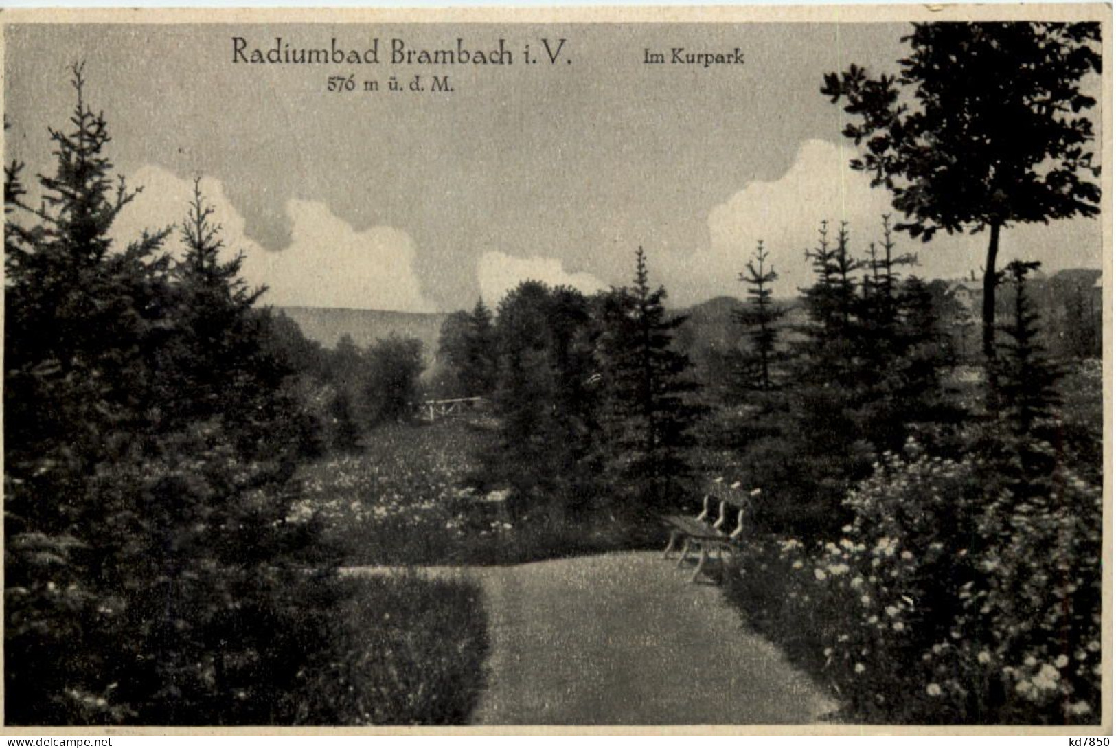 Brambach I. V. - Im Kurpark - Bad Brambach