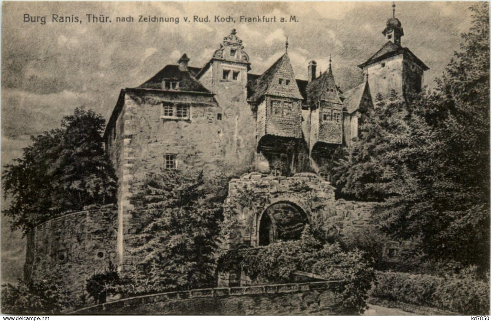 Burg Ranis I. Thür., - Pössneck - Poessneck