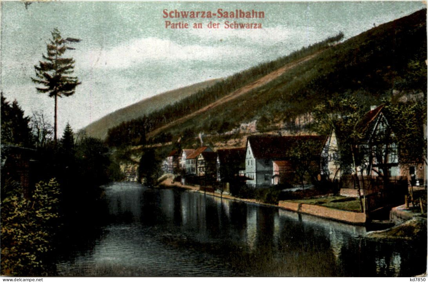 Schwarza-Saalbahn, Partie An Der Schwarza - Rudolstadt