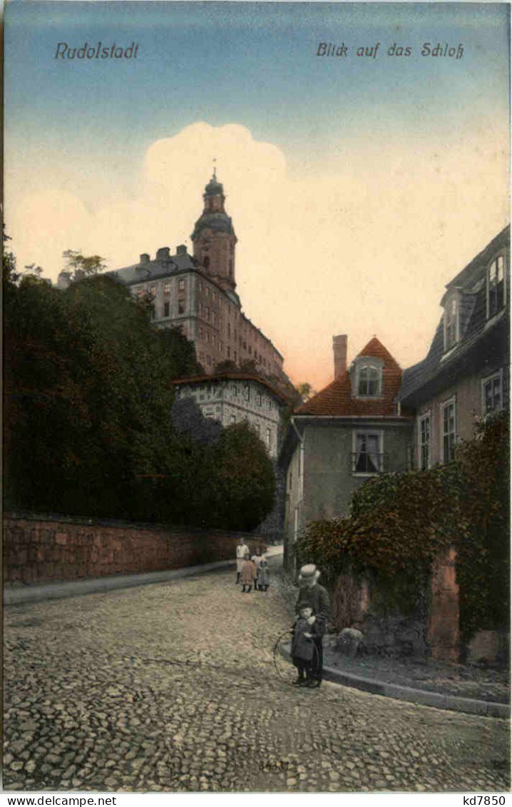 Rudolstadt, Blick Auf Das Schloss - Rudolstadt