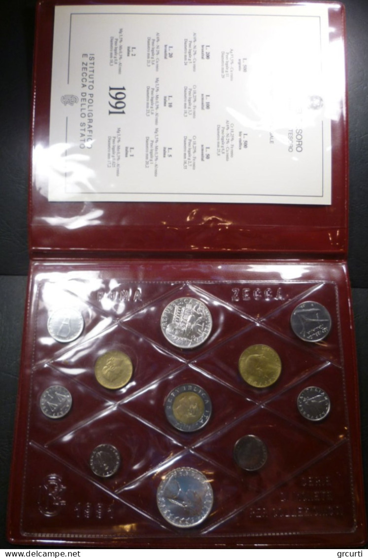 Italia - 1991 - Serie Divisionale - Antonio Vivaldi - Mint Sets & Proof Sets