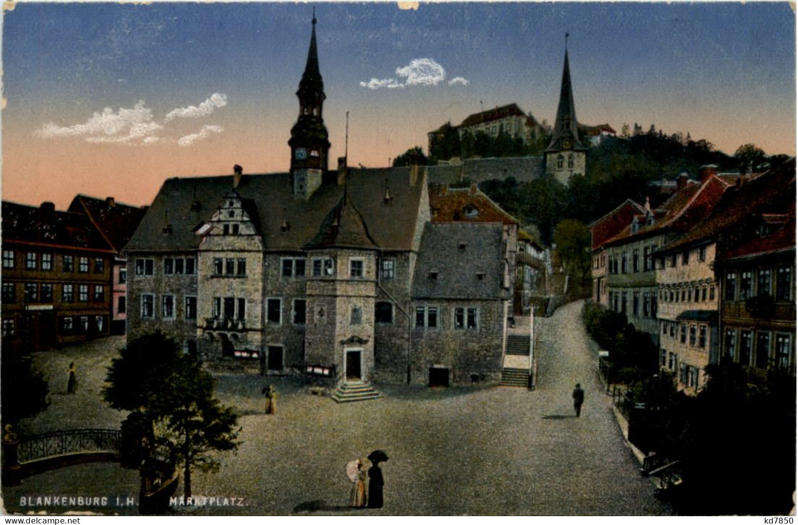 Blankenburg Harz, Marktplatz - Blankenburg