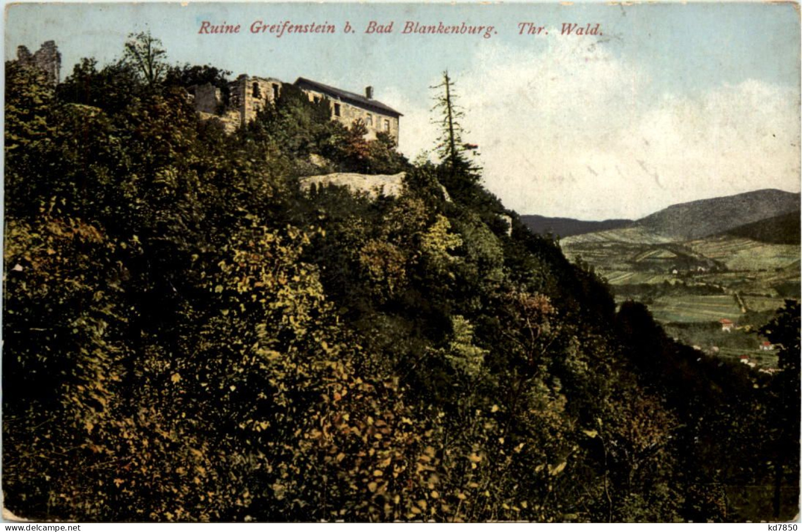 Bad Blankenburg, Ruine Greifenstein - Bad Blankenburg