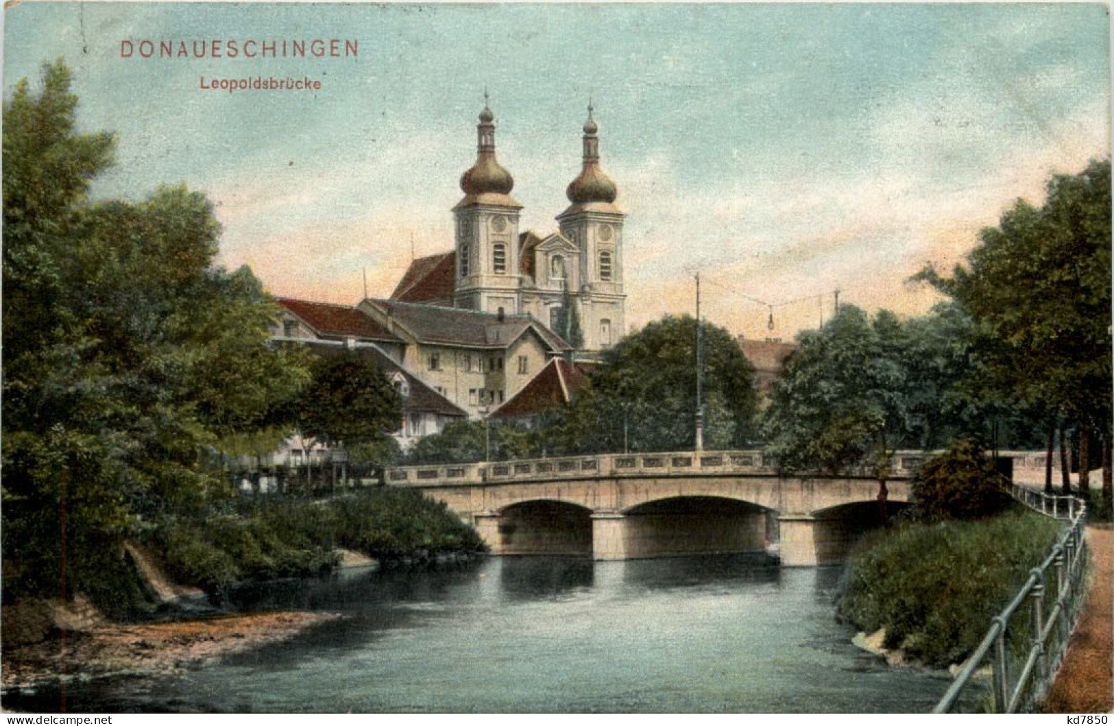 Donaueschingen, Leopoldsbrücke - Donaueschingen