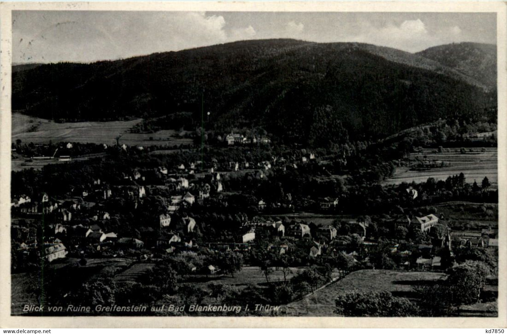 Bad Blankenburg, Blick Von Der Ruine Greifenstein - Bad Blankenburg