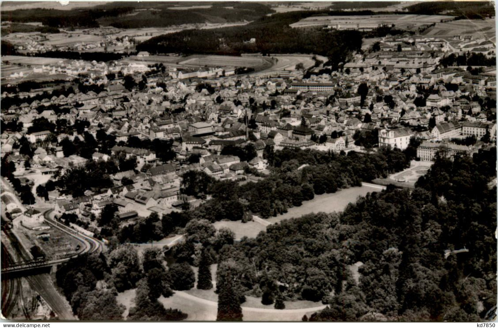 Donaueschingen, Luftbild - Donaueschingen