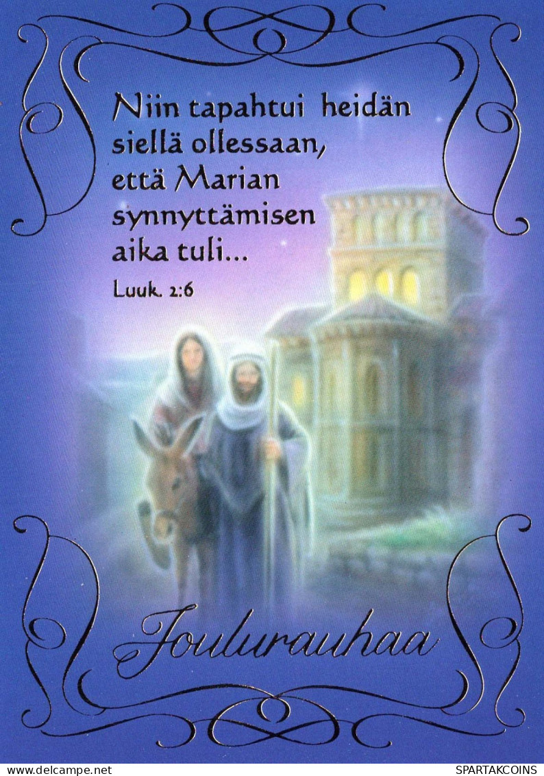SAINT Religione Cristianesimo Vintage Cartolina CPSM #PBA463.A - Santi
