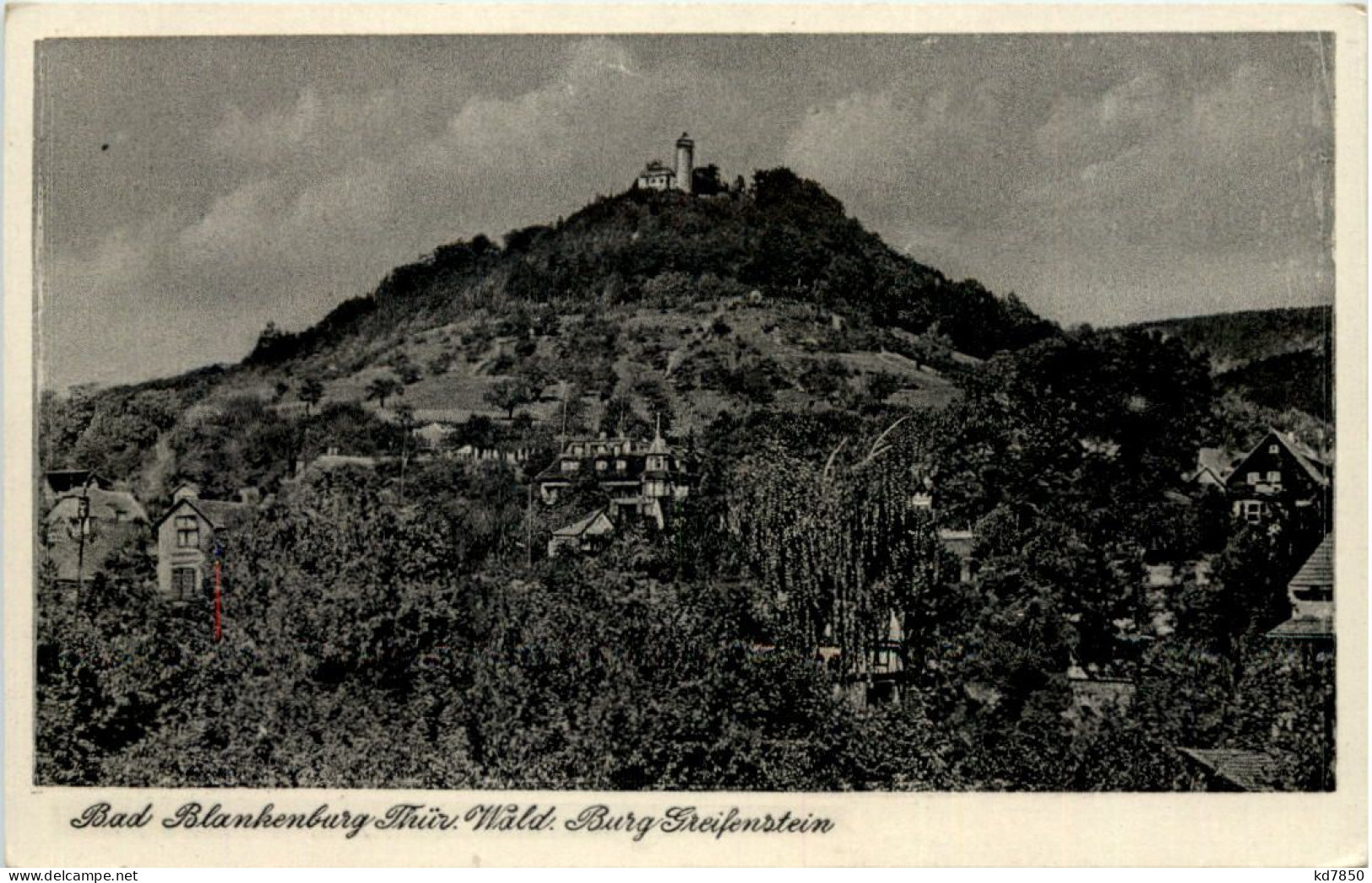 Bad Blankenburg, Mit Ruine Greifenstein - Bad Blankenburg