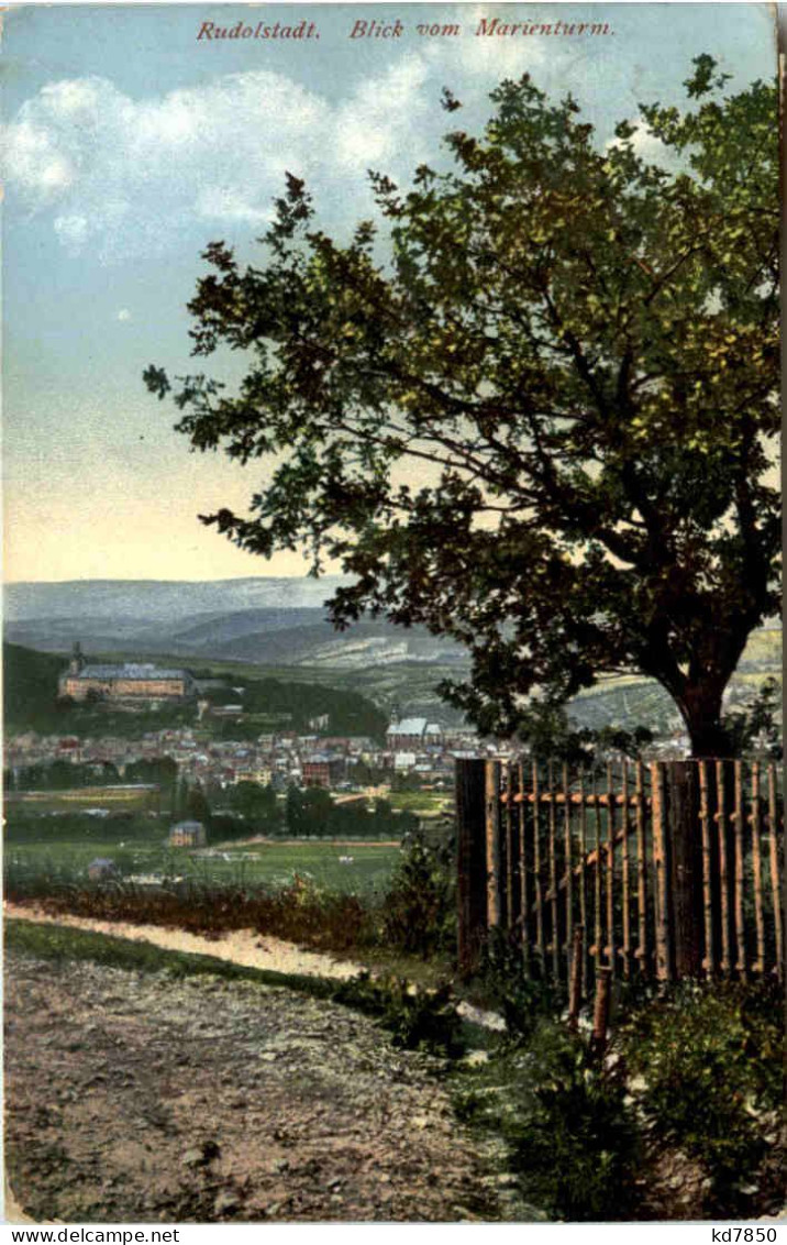 Rudolstadt, Blick Vom Marienturm - Rudolstadt