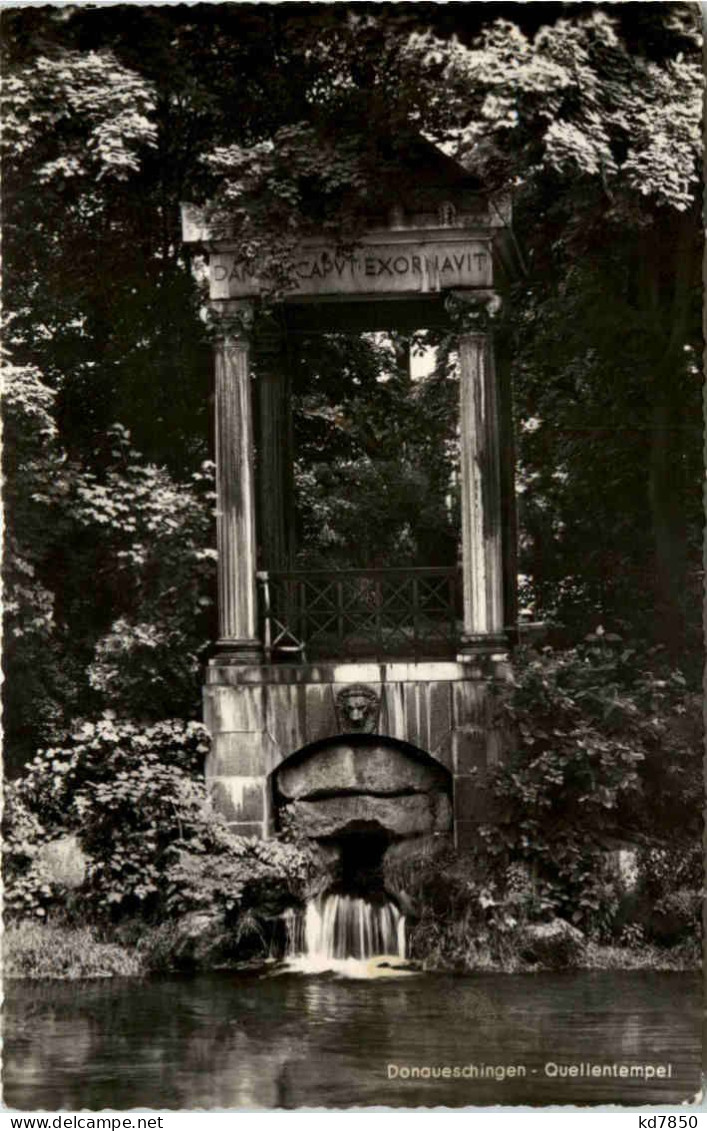 Donaueschingen, Quellentempel - Donaueschingen