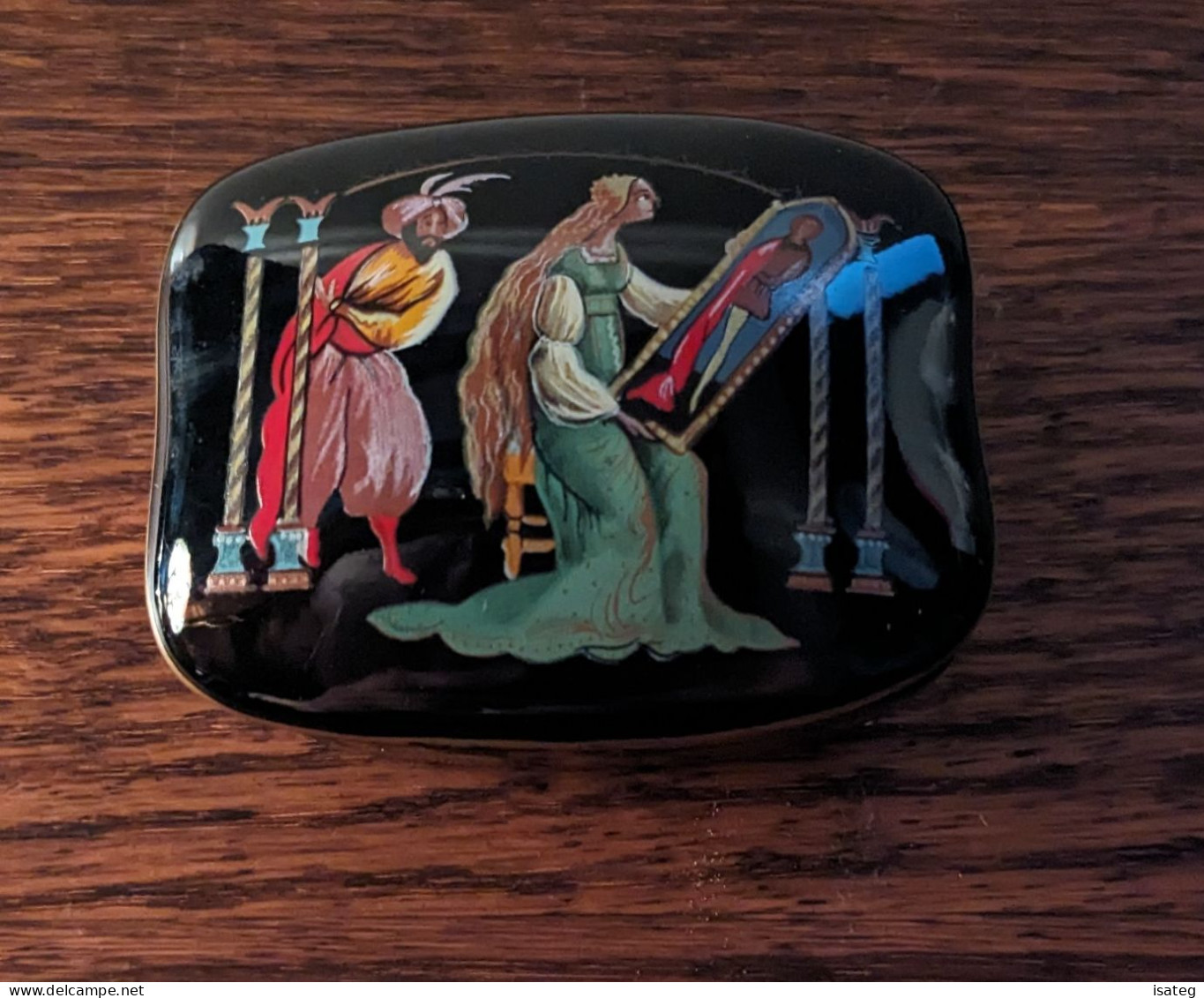 Boite à Musique En Porcelaine - The Franklin Mint "Raymonda" - Boîtes/Coffrets