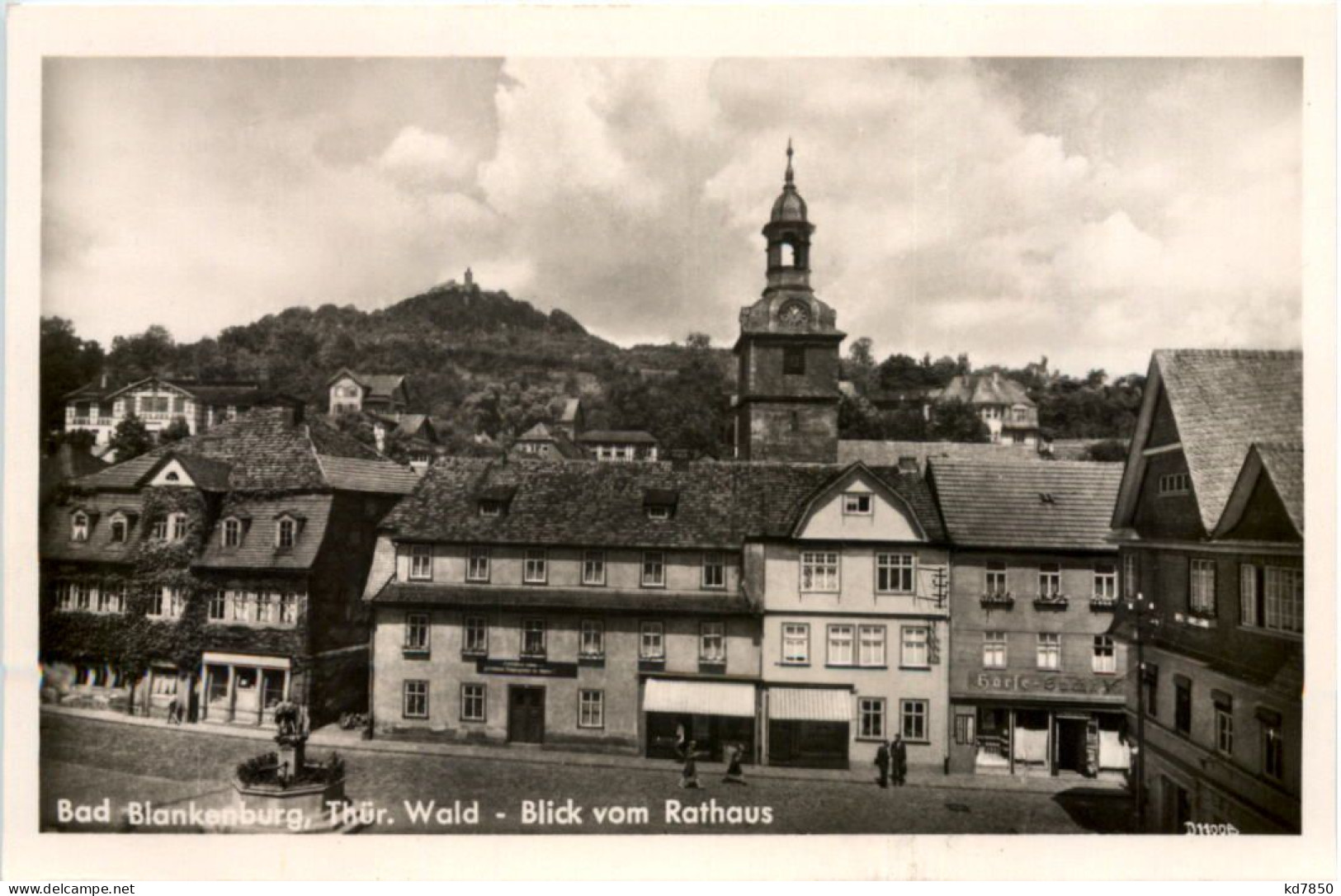 Bad Blankenburg, Blick Vom Rathaus - Bad Blankenburg