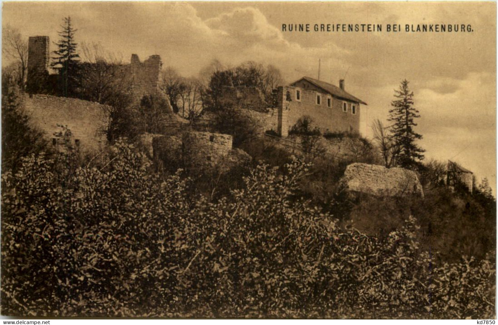 Bad Blankenburg, Ruine Greifenstein - Bad Blankenburg