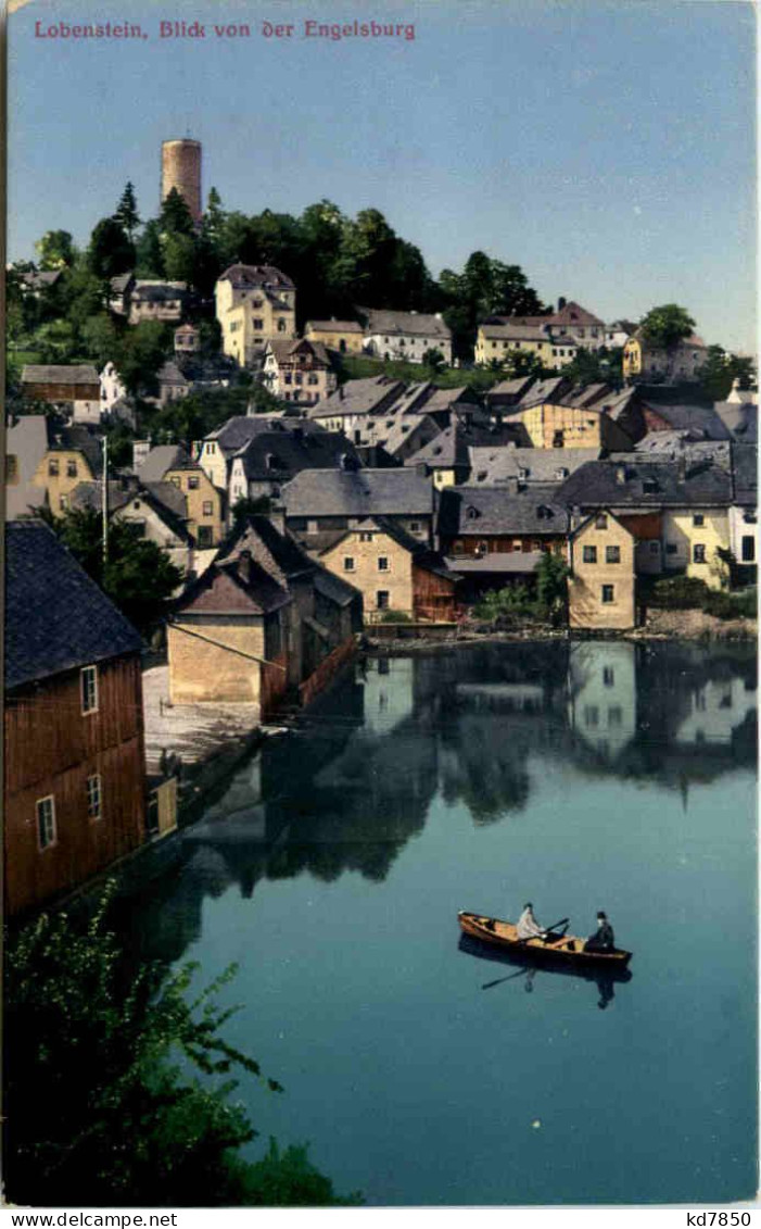 Lobenstein, Blick Von Der Engelsburg - Lobenstein