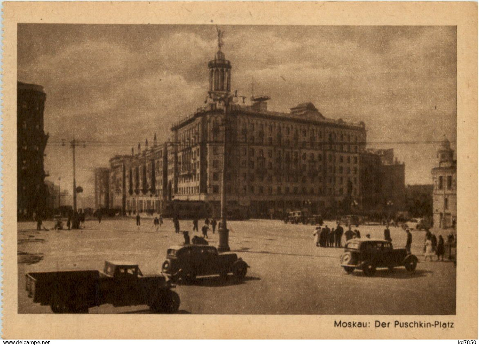 Moskau - Der Puschkin Platz - Russia