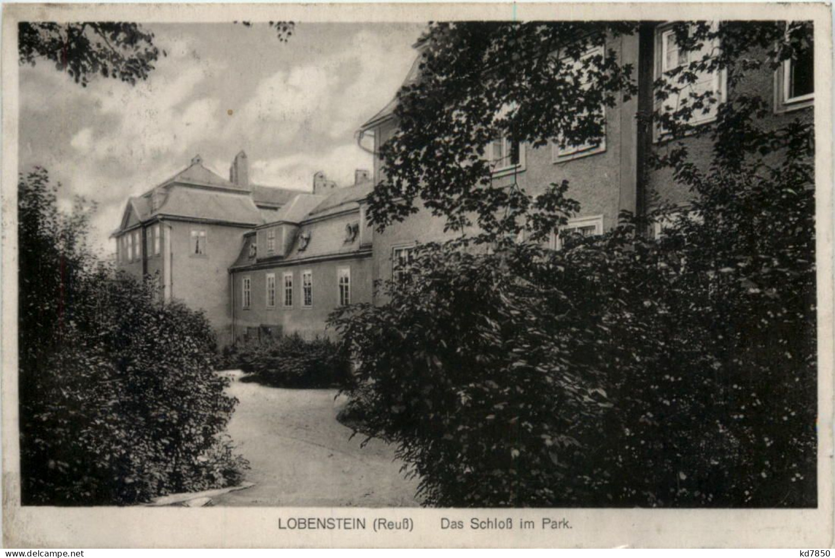 Lobenstein, Das Schloss Im Park - Lobenstein