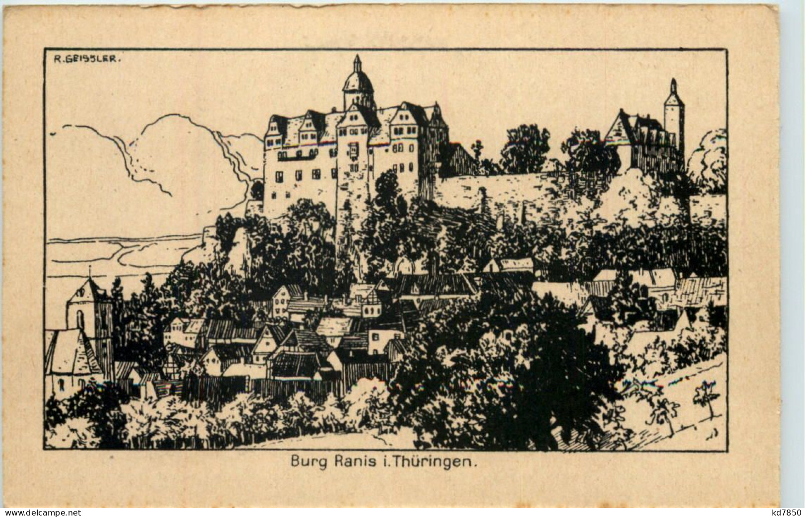 Burg Ranis I. Thür., - Pössneck - Pössneck