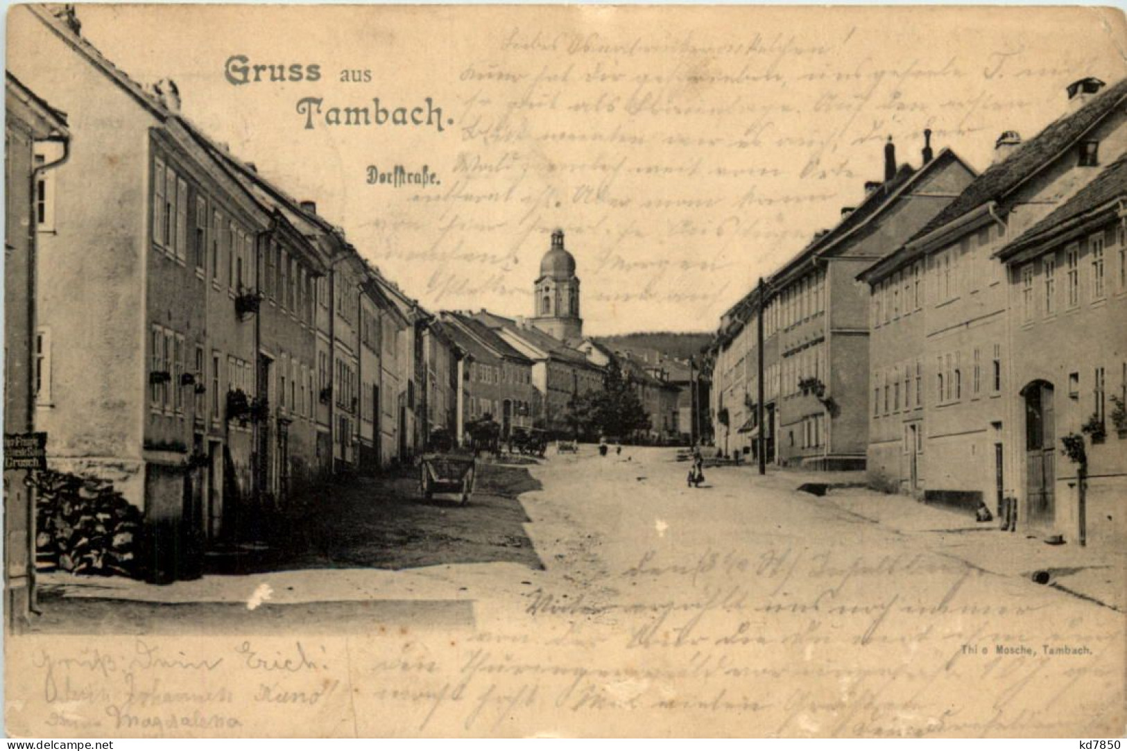 Gruss Aus Tambach - Dorfstrasse - Tambach-Dietharz