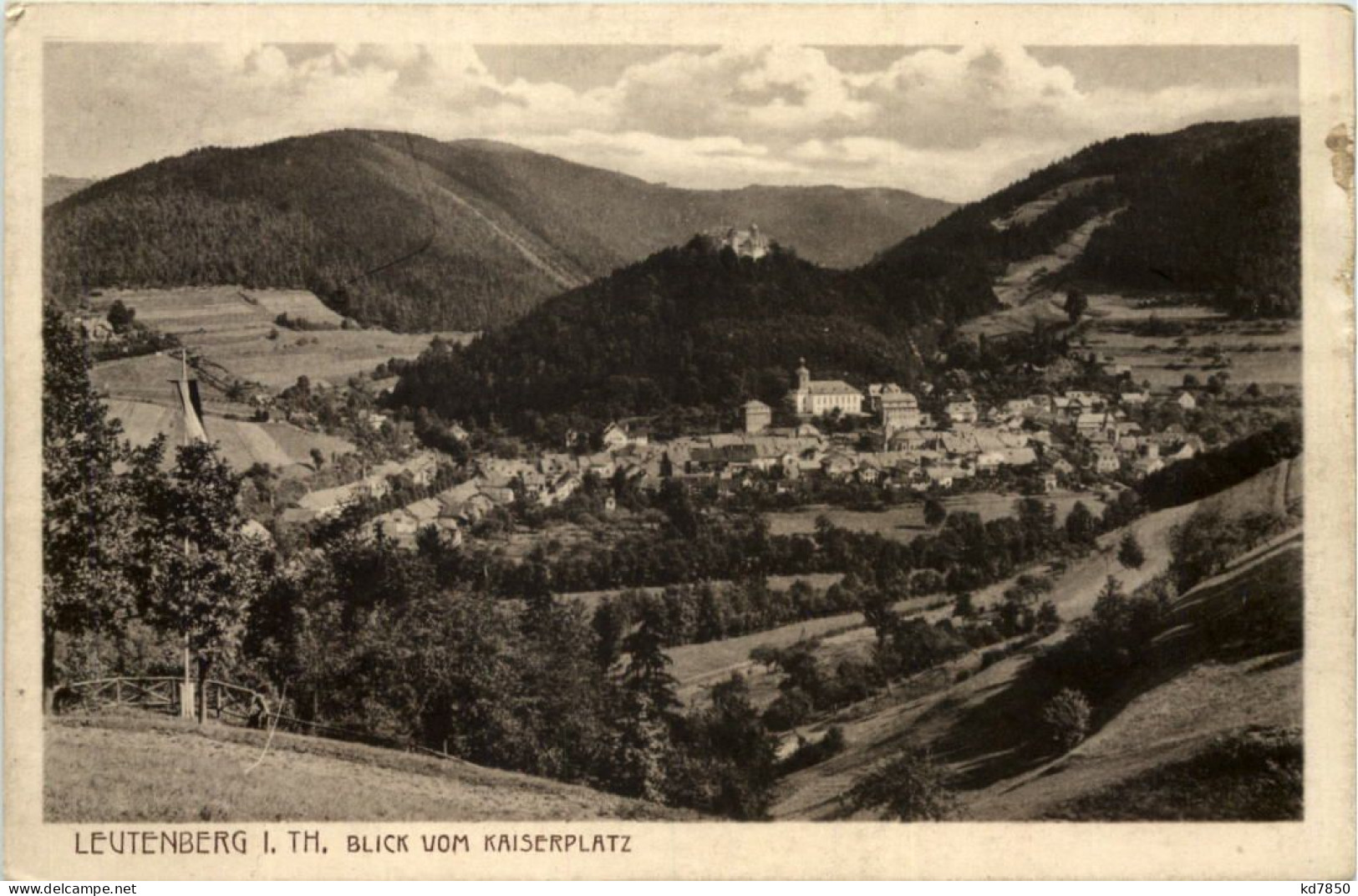 Leutenberg, Blick Vom Kaiserplatz - Leutenberg