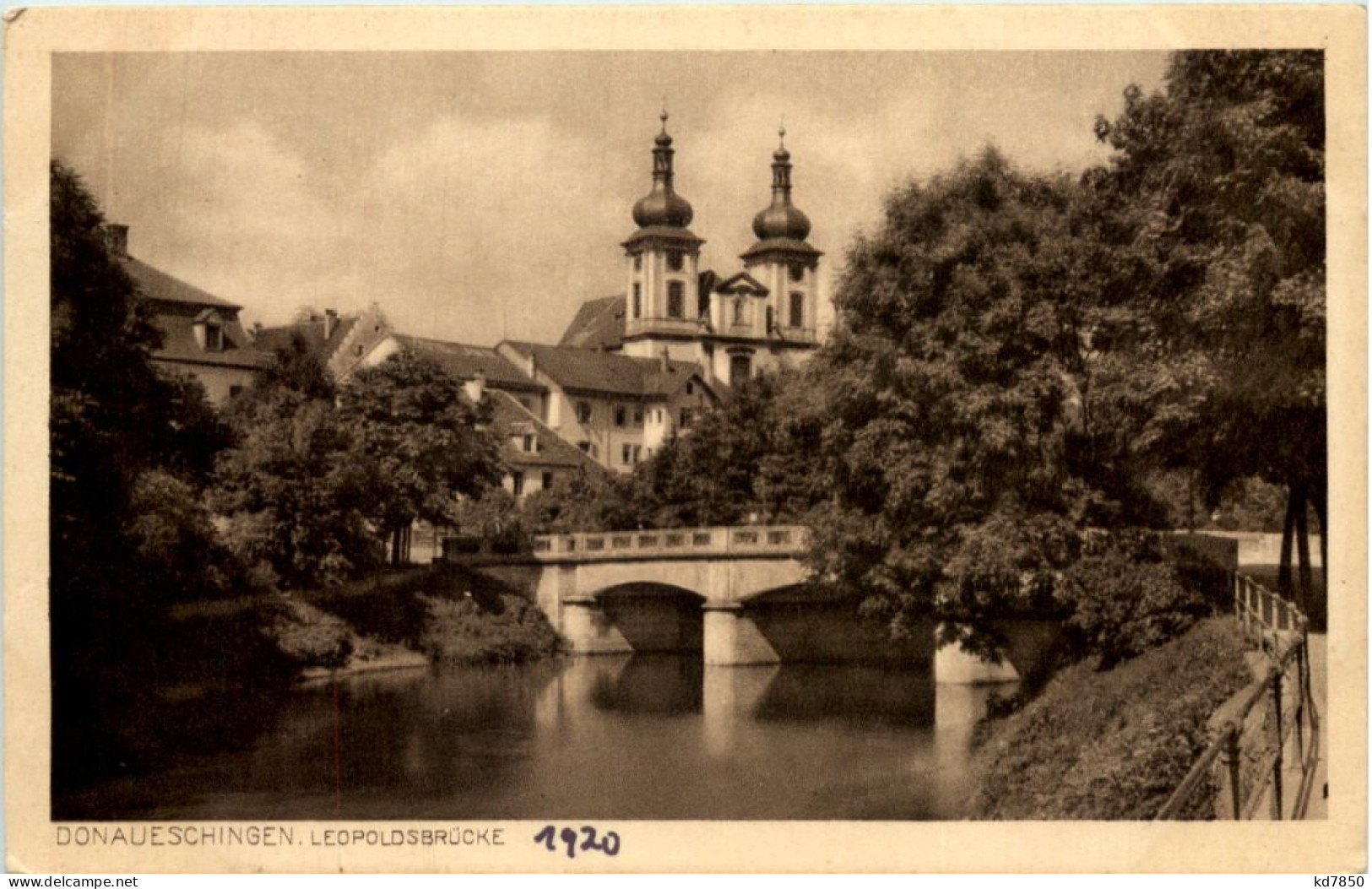 Donaueschingen, Leopoldsbrücke - Donaueschingen