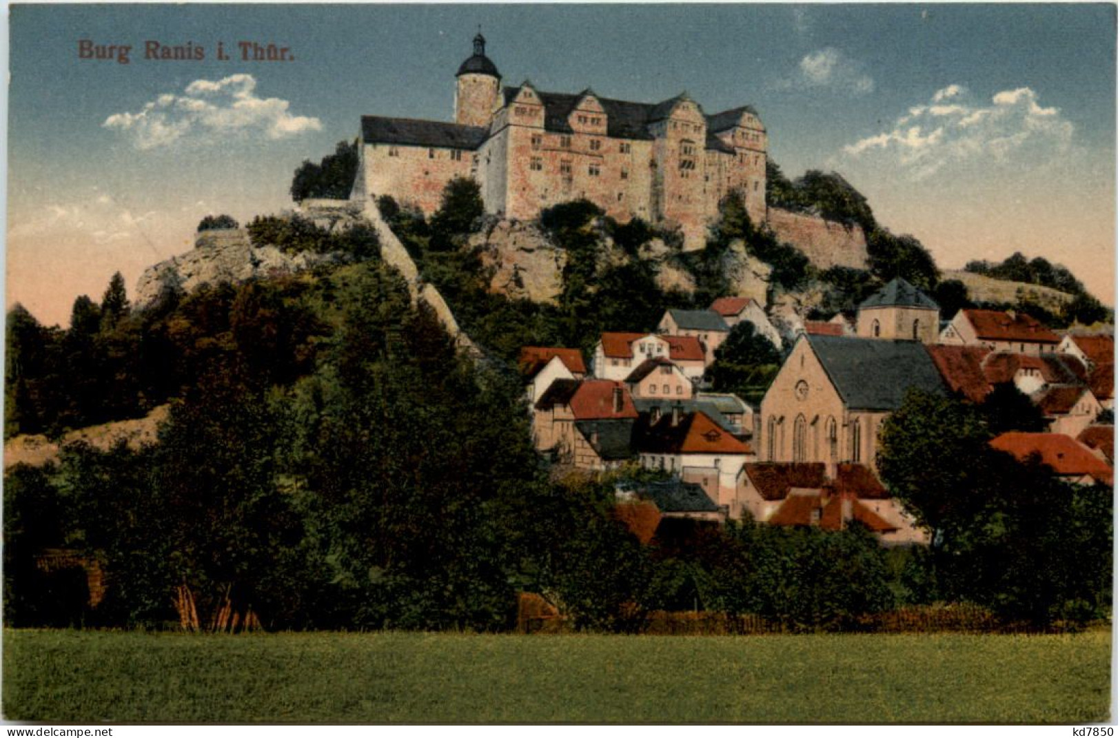 Burg Ranis I. Thür., - Pössneck - Poessneck