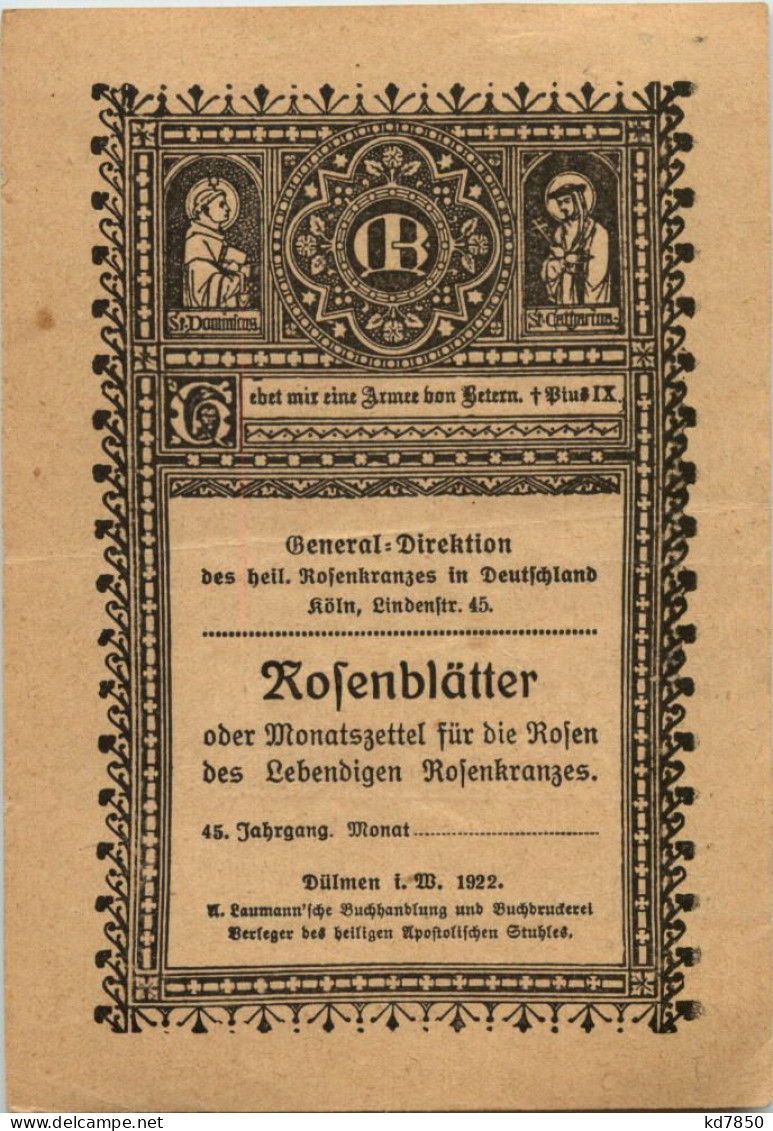 Dülmen - Rosenblätter - Coesfeld