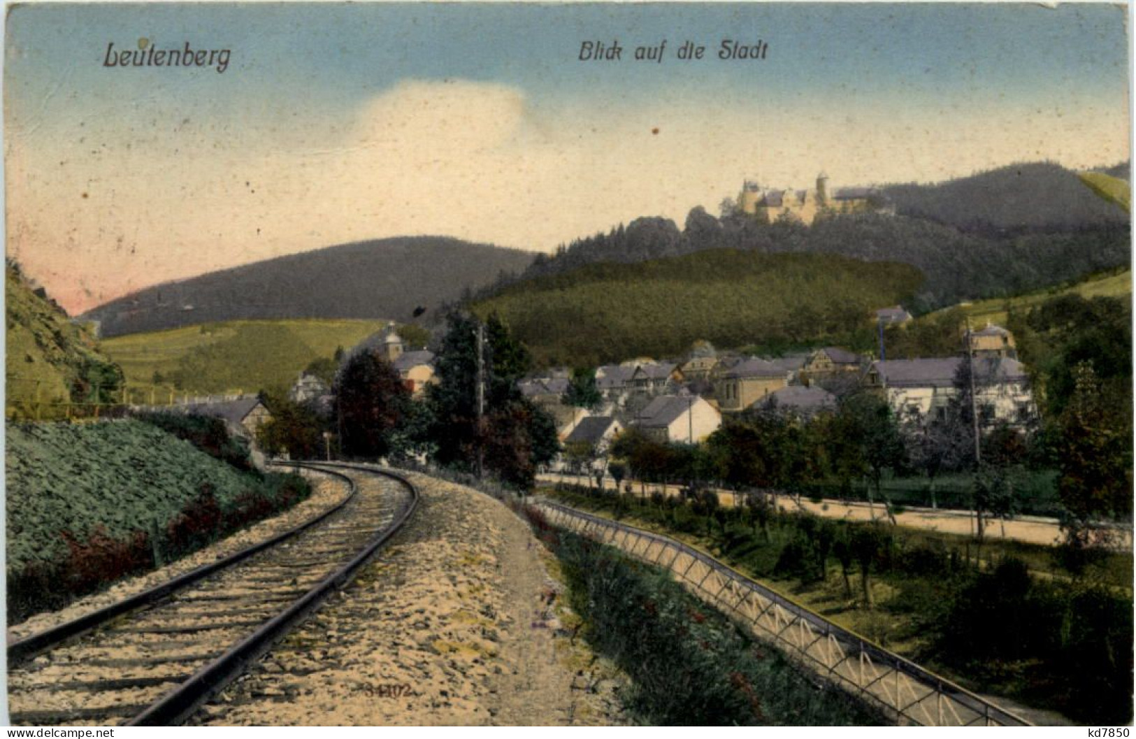 Leutenberg I. Thür., Blick Auf Die Stadt - Leutenberg