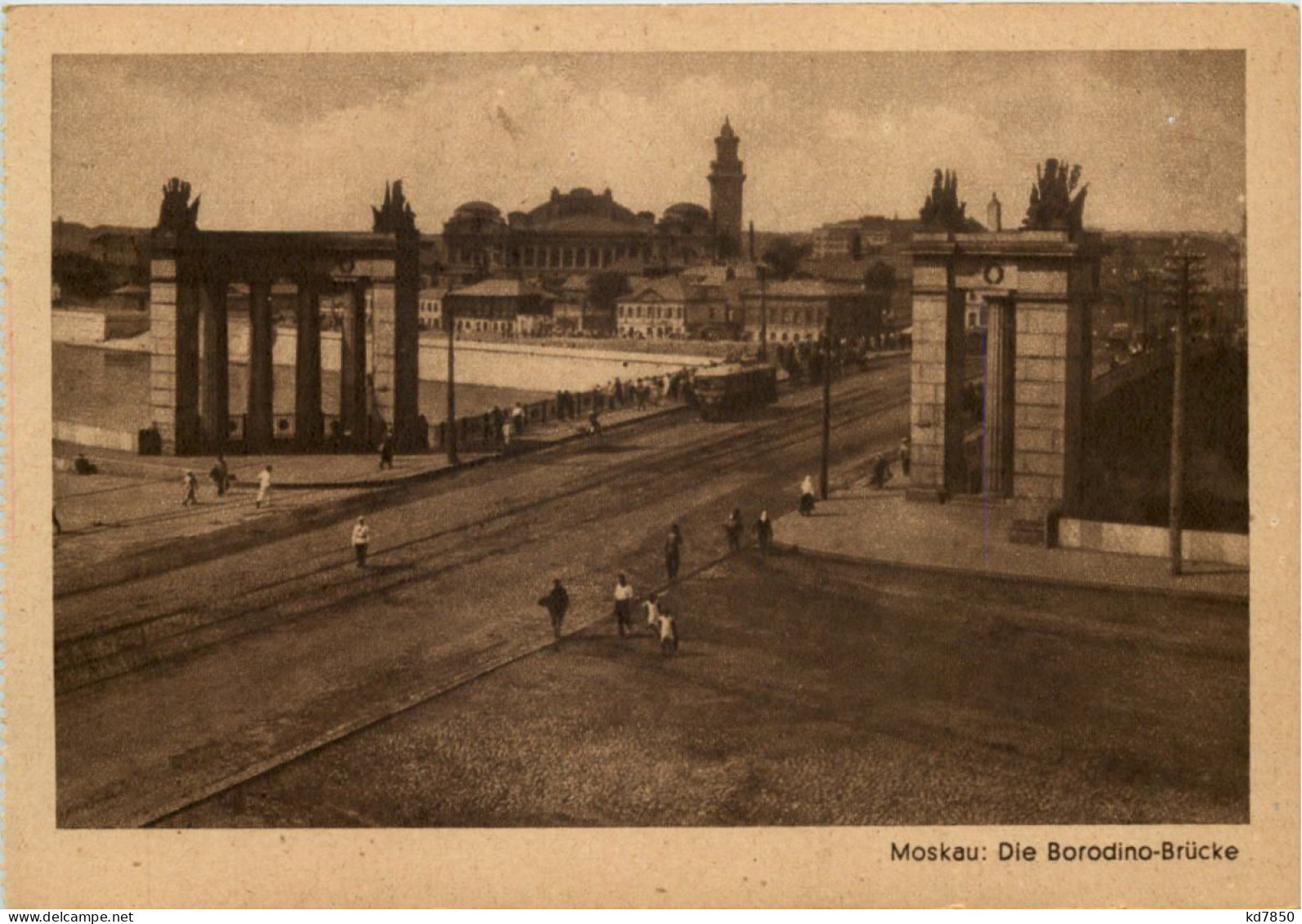 Moskau - Die Borodino Brücke - Russia