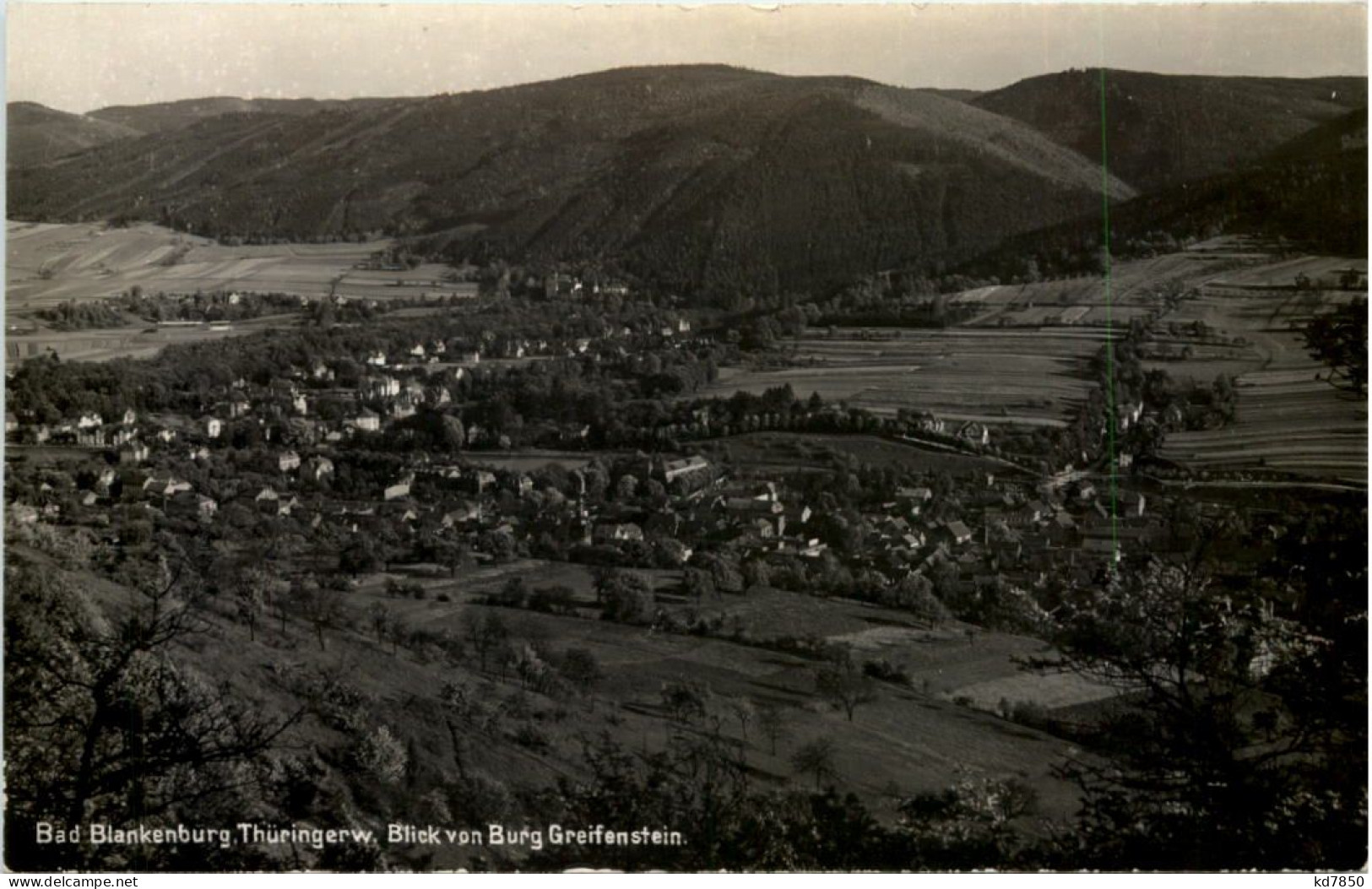 Bad Blankenburg, Blick Von Der Ruine Greifenstein - Bad Blankenburg
