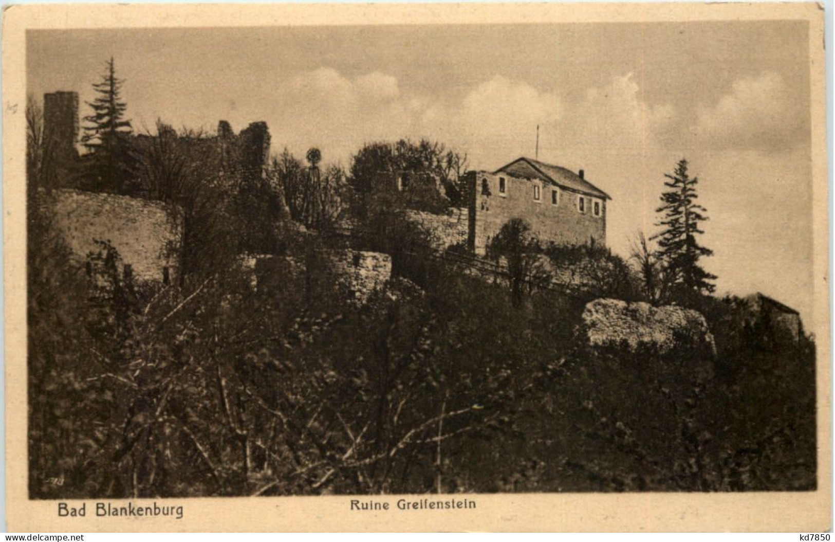 Bad Blankenburg, Ruine Greifenstein - Bad Blankenburg