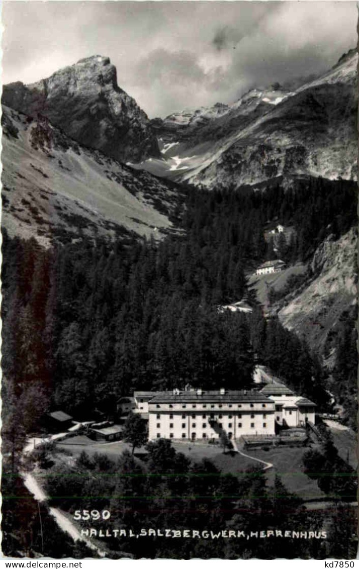 Halltal - Salzbergwerk Herrenhaus - Hall In Tirol