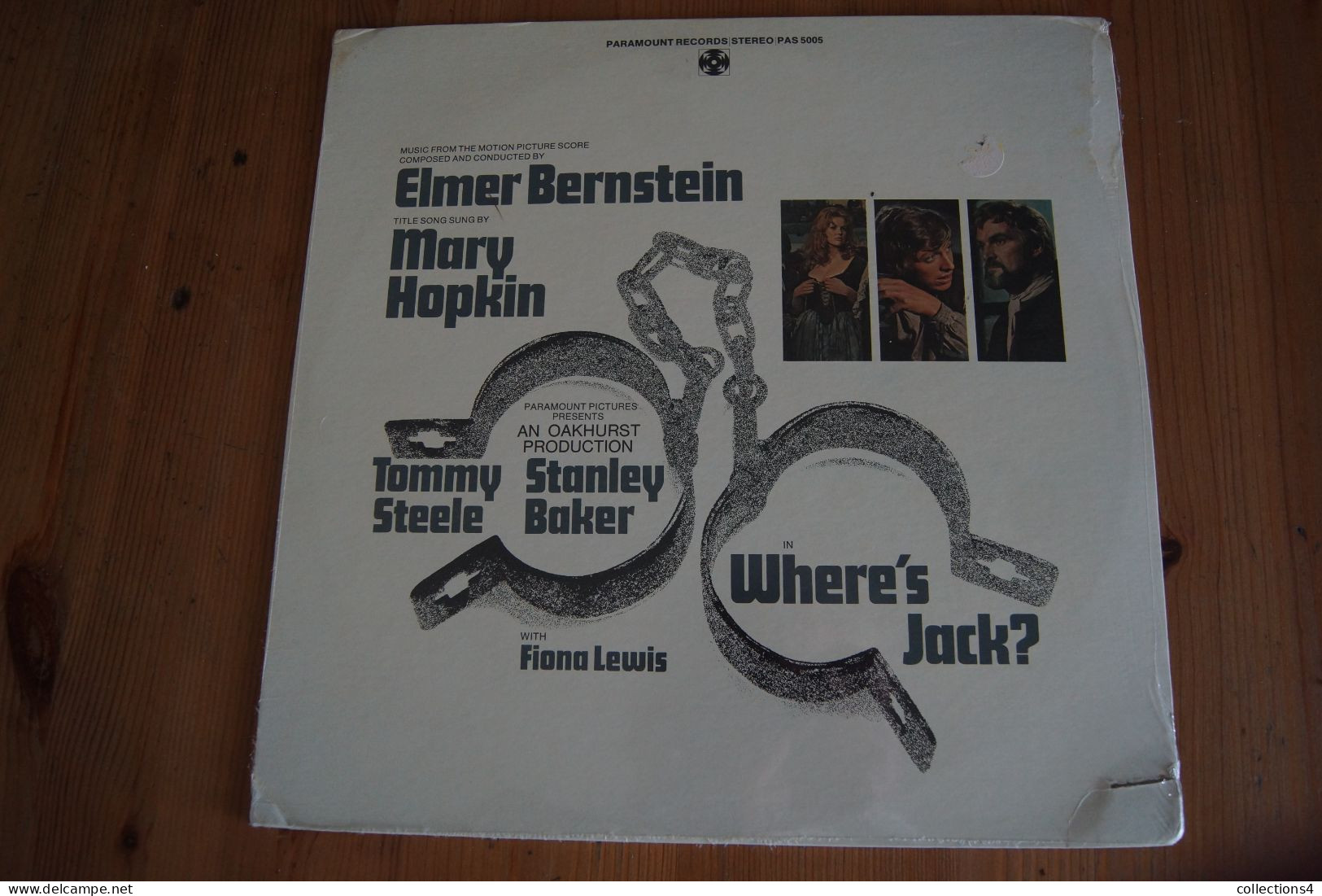 WHERE'S JACK MARY HOPKINS ELMER BERNSTEIN TOMMY STEELE   RARE LP AMERICAIN DU FILM NEUF SCELLE 1969 - Musica Di Film