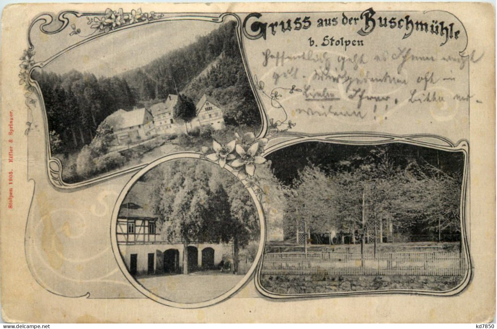 Gruss Aus Der Buschmühle Bei Stolpen - Stolpen