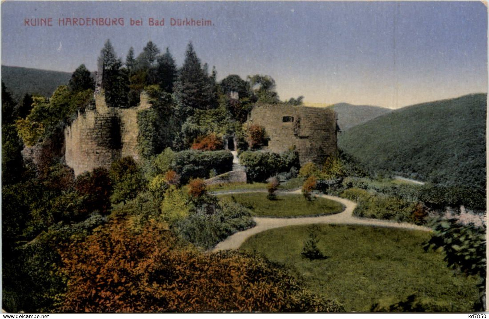 Ruine Hardenburg Bei Bad Dürkheim - Bad Duerkheim