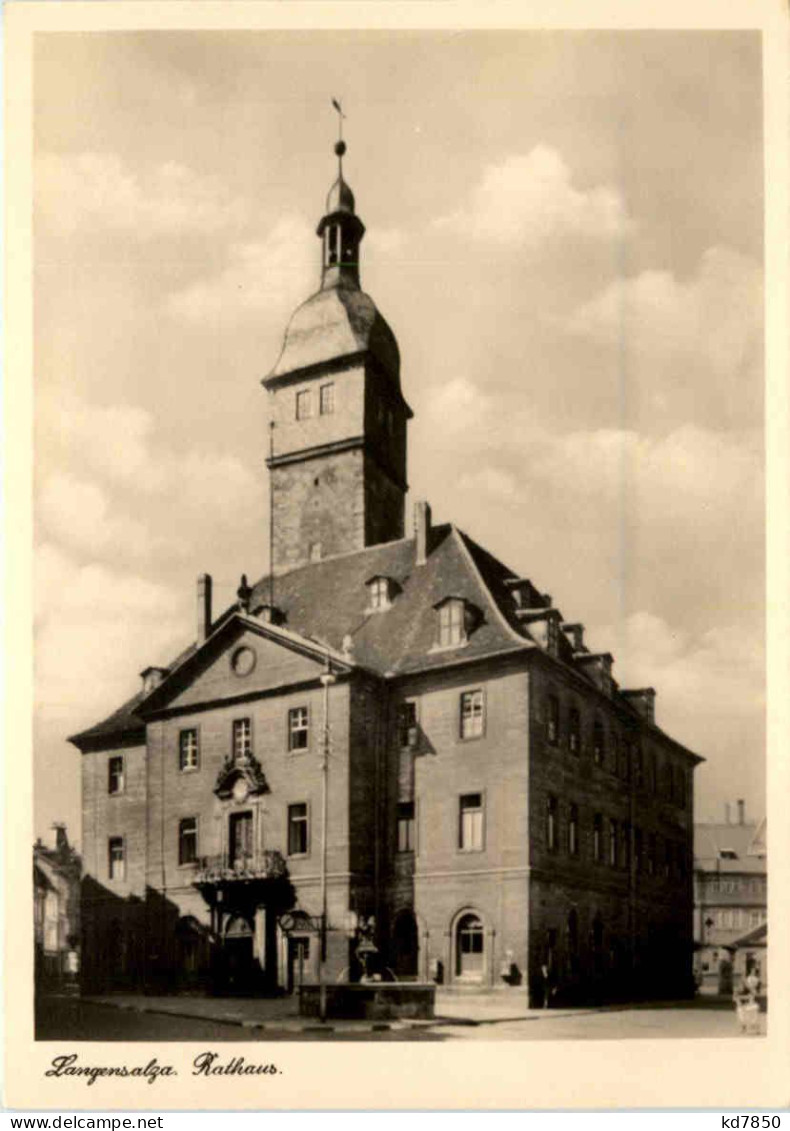 Langensalza - Rathaus - Bad Langensalza