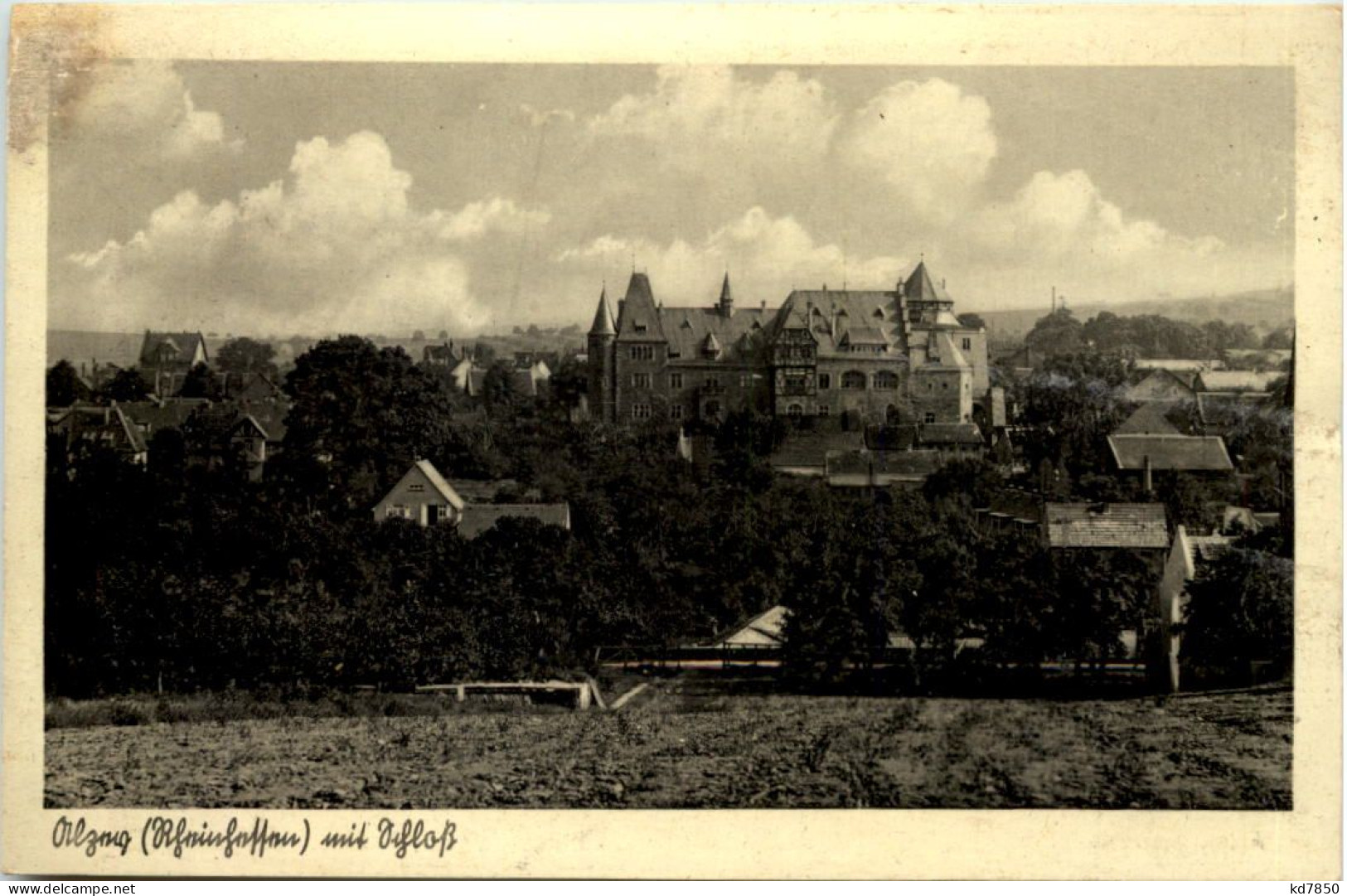 Alzey Mit Schloss - Alzey