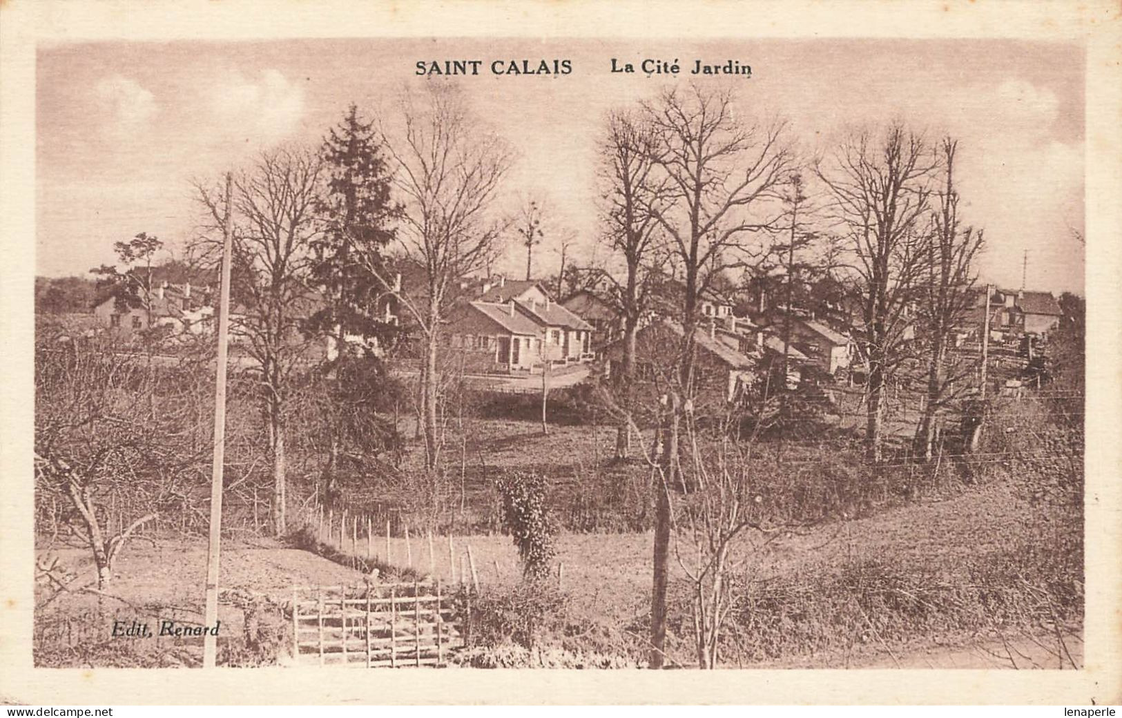 D6170 Saint Calais La Cité Jardin - Saint Calais