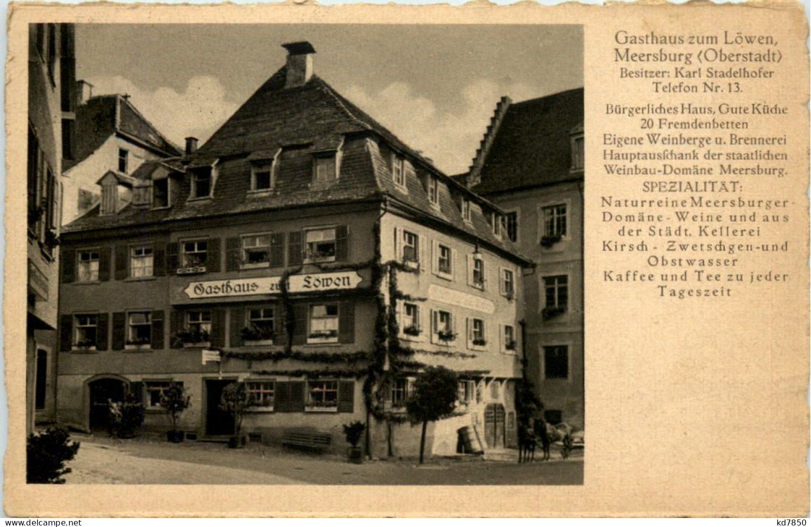Meersburg Am Bodensee - Gasthaus Zum Löwen - Meersburg
