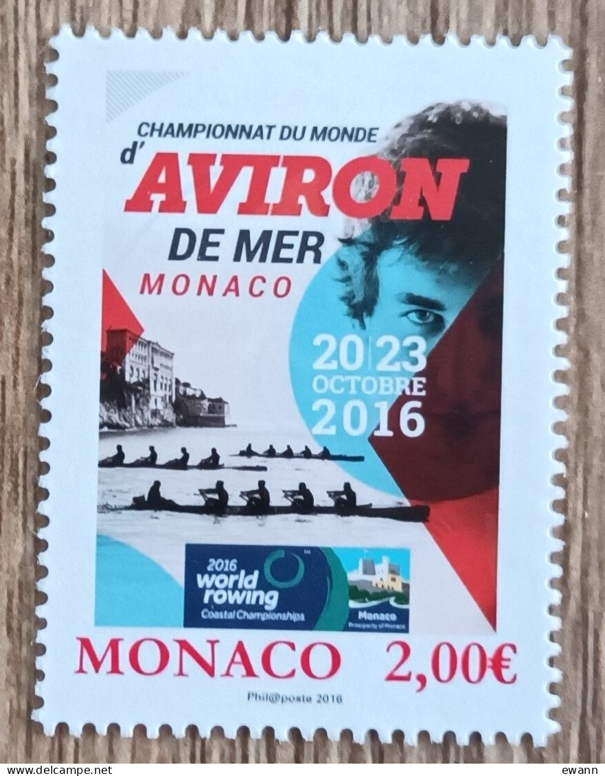 Monaco - YT N°3052 - Championnat Du Monde D'aviron De Mer - 2016 - Neuf - Unused Stamps